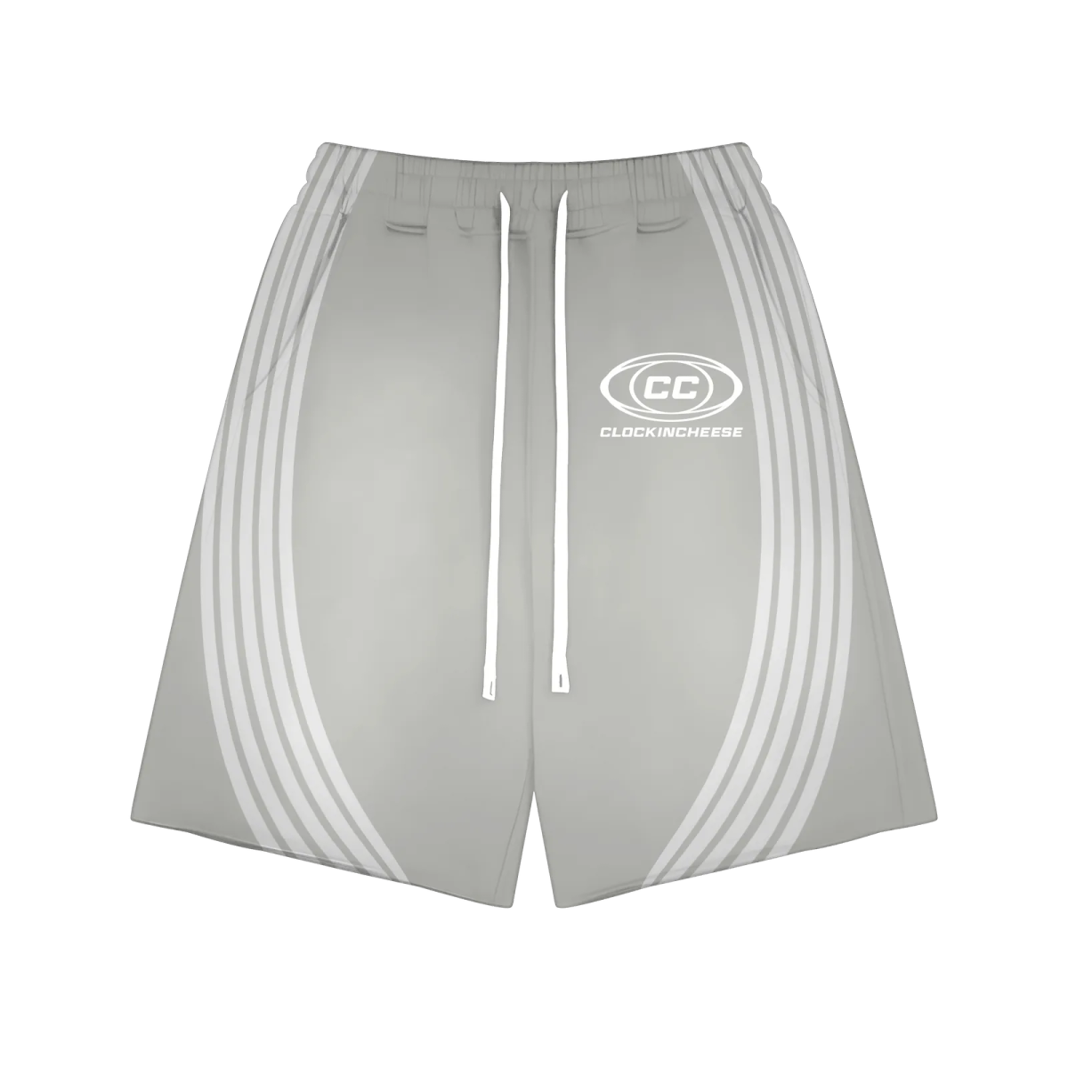 GREY RACER SHORTS