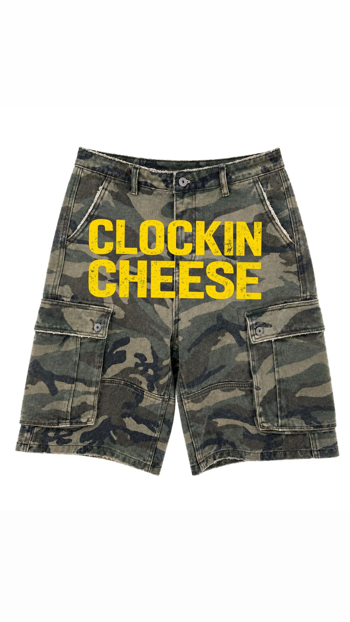 CC CAMO CARGO SHORTS