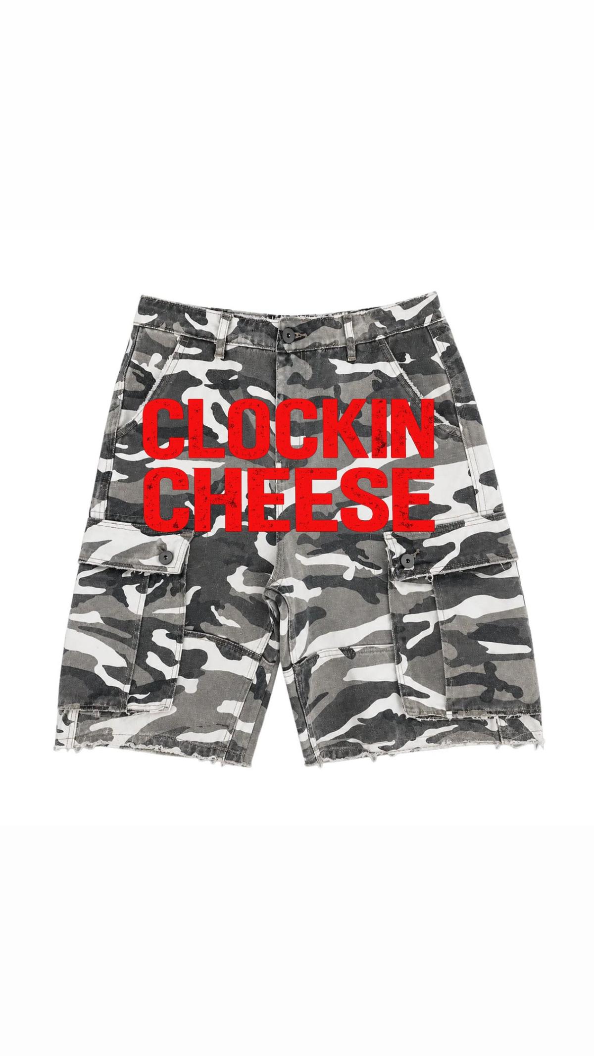 CC WHITE CAMO CARGO