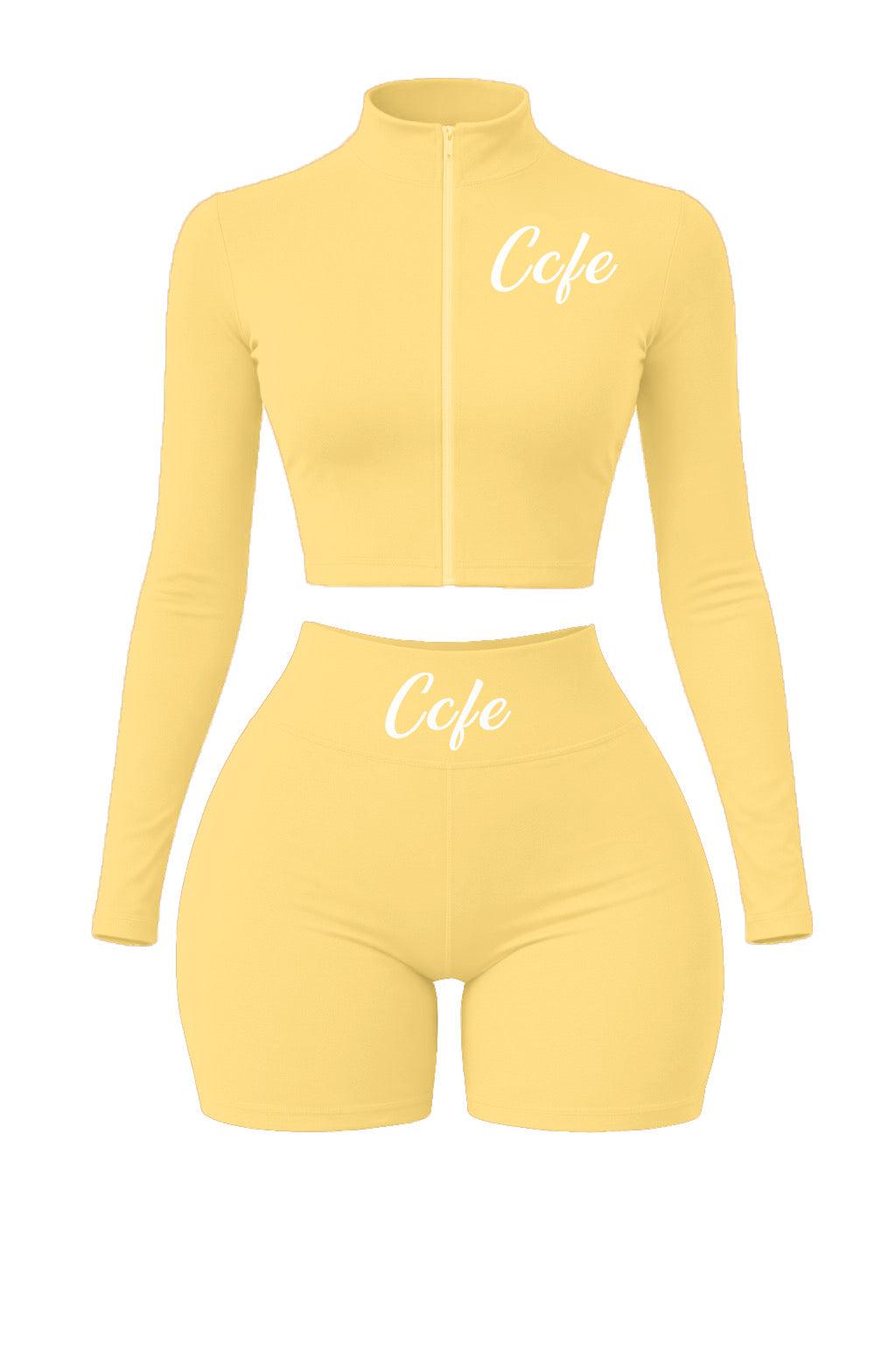 CC WOMENS SET *YELLOW*