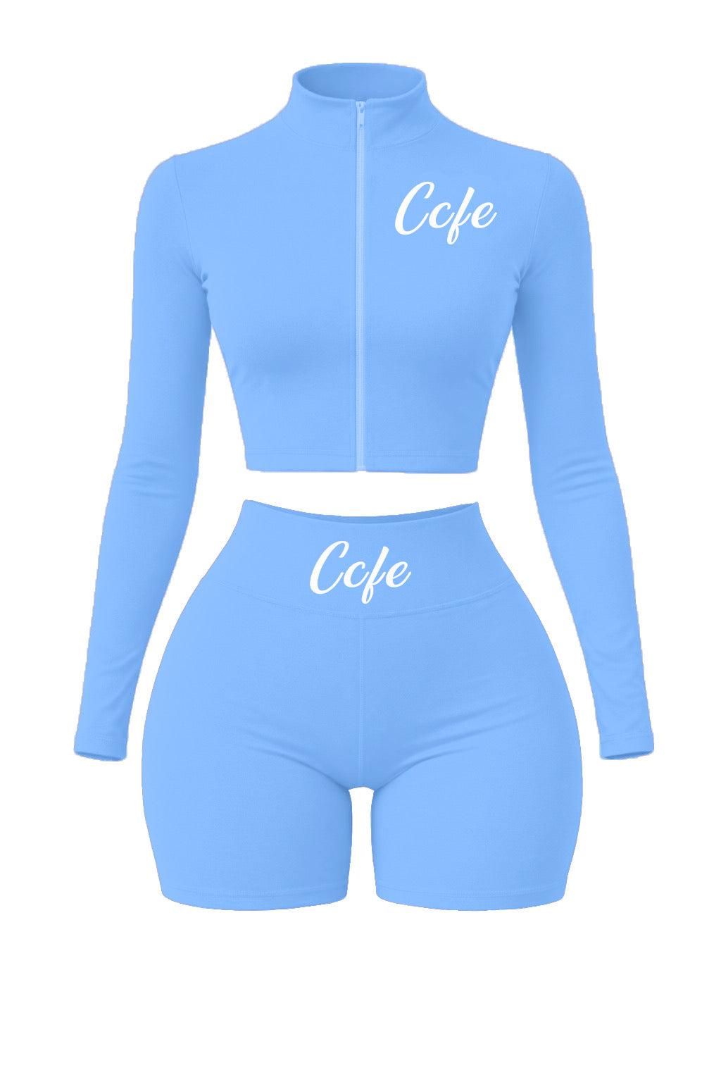 CC WOMENS SET *BLUE*